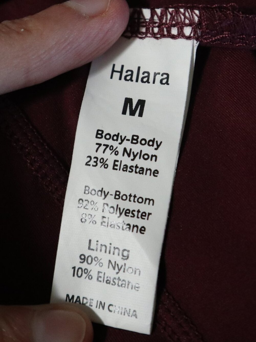 Halara Dress / Skort in Plum (with shorts and pocket!) Athleisure Workout Tennis - Picture 6 of 6